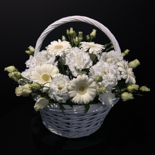 Корзина из гербер №758125