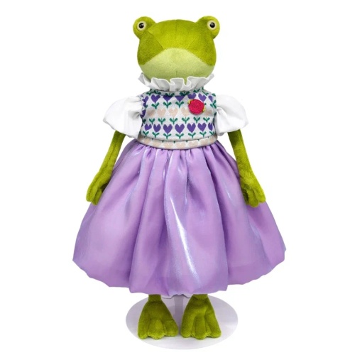 Джейн Кваковская в комплекте с жаккардовым жилетом