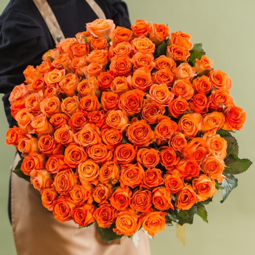 101 оранжевая роза (Россия)