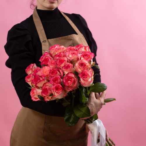 Роза двухцветная 80 см (Россия)