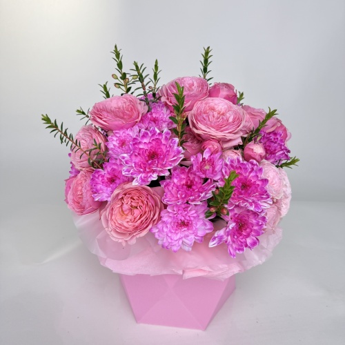 Композиция из кустовых роз №998614