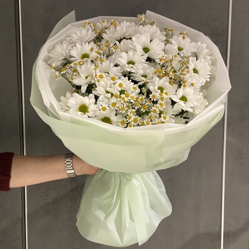 Букет из кустовых хризантем №843495