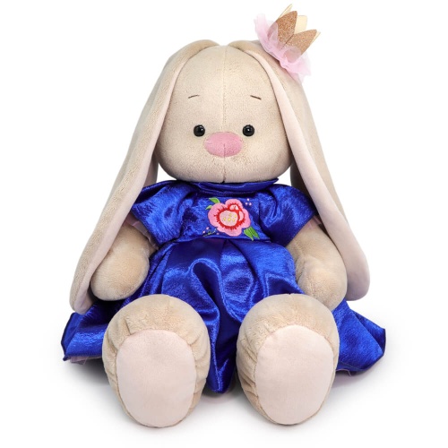 Игрушка мягконабивная "Зайка Ми" Большой в в нарядном платье с вышивкой
