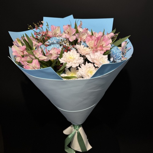 Букет из кустовых хризантем №842368