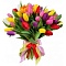 Букеты из тюльпанов