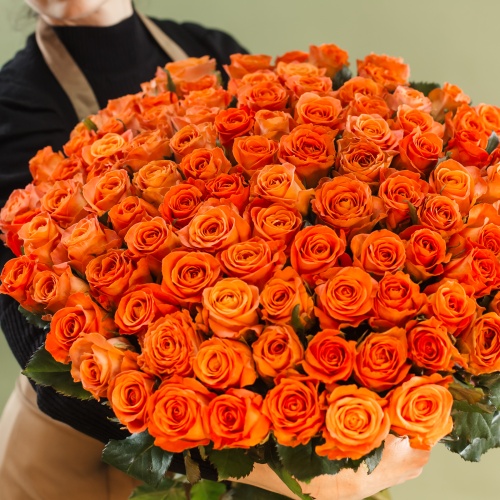 101 оранжевая роза (Россия)