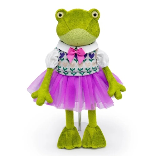 Оливия Кваковская в комплекте с жаккардовым жилетом