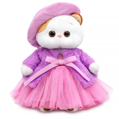 Кошечка Ли-Ли в лилово-розовом комплекте 27 см