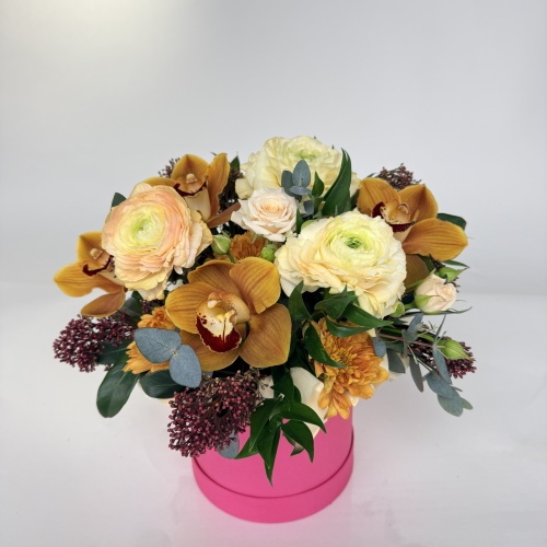 Композиция из ранункулюсов №785572