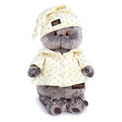 Кот Басик в пижаме 25 см