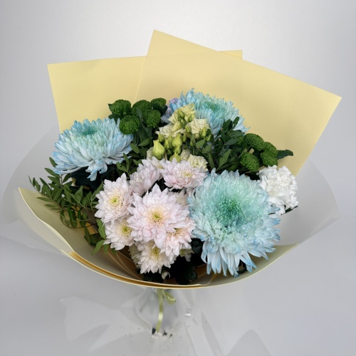 Букет из кустовых хризантем №927294