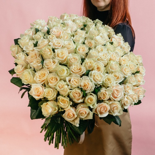 101 кремовая роза (Россия)